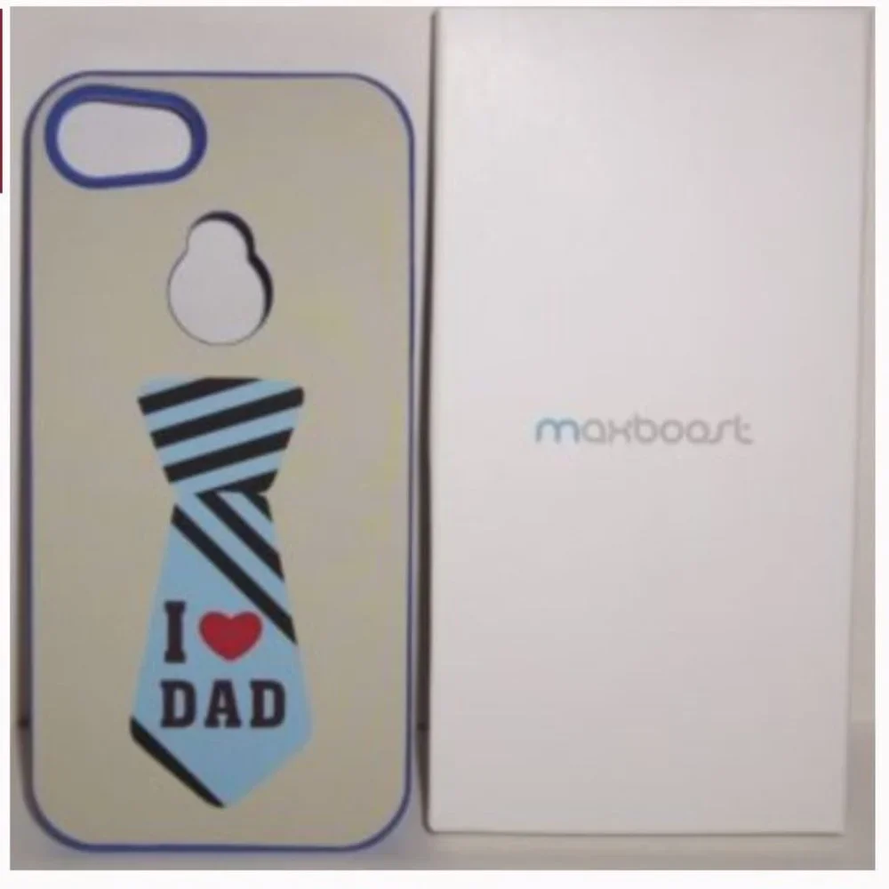 MAXBOOST FUSION I LOVE DAD IPHONE 5/5S SNAP CASE